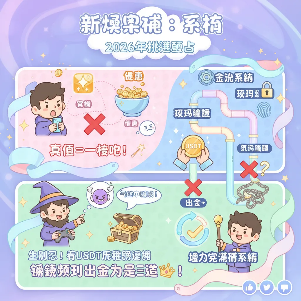 新娛樂城怎麼選？看懂USDT金流與交易驗證最安心