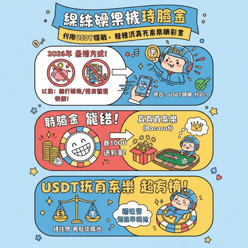 利用USDT領取線上娛樂城體驗金，輕鬆玩真人百家樂賺彩金