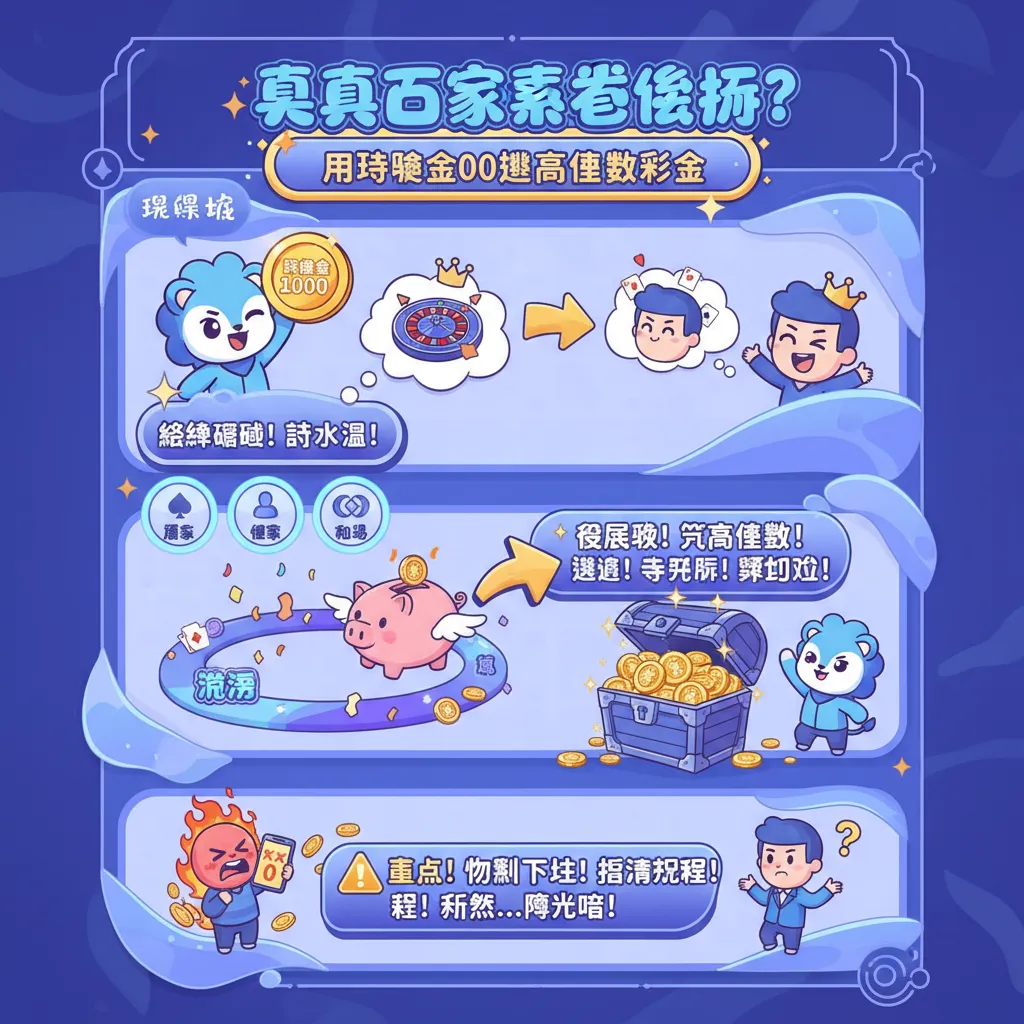真人百家樂怎麼玩？用體驗金1000挑戰高倍數彩金