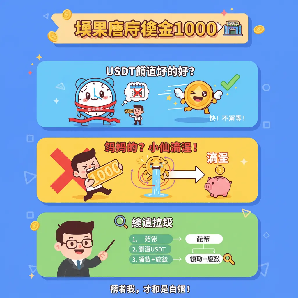 USDT儲值超方便！領取娛樂城體驗金1000的驗證技巧